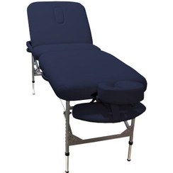 تصویر تخت ماساژ آلومینیومی PVD 1S28 - بژ massage bed Relax PVD 1S28