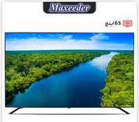 تصویر تلوزیون ۶۵ اینچ مکسیدر تلویزیون کیو ال ای دی مکسیدر مدل MX-TV216U FN6503 سایز 65 اینچ