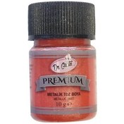 تصویر رنگ پودری متالیک قرمز 10 گرمی دکتر گوستو ترک DR.GUSTO 