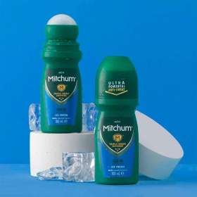 تصویر مام رول مردانه آیس فرش میچام Mitchum Ice Fresh Roll On Deodorant 100Ml