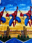 تصویر پتوی یک نفره عروسکی طرح اسپایدرمن spiderman 