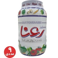 تصویر خرید و قیمت سس مایونز رعنا 900گرمی(بسته 9 عددی) 