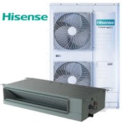 تصویر داکت اسپلیت هایسنس مدل HID-36F4 ظرفیت ۳۶ هزار اینورتر حاره‌ای 