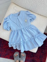 تصویر پیراهن سارافون دخترانه هونو 