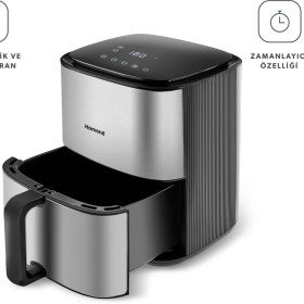 تصویر سرخکن بدون روغن Homend ترکیه مدل Airfryday 2506H Homend Airfryday 2506H , 4,2 Litre Inox Airfryer