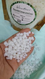 تصویر وکس مرواریدی گلس پونصد گرمی glass pearl wax