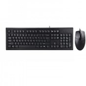 تصویر کیبورد و ماوس ای فورتک مدل KR-8572S - 18 ماهه نوترونیک A4Tech KR-8572S USB Keyboard and Mouse