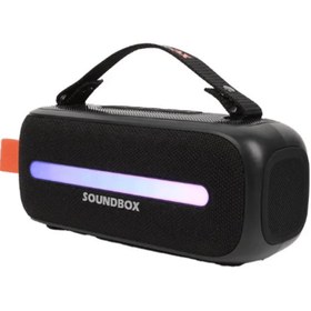 تصویر اسپیکر 24 واتی کارائوکه ساندتک پرودو Porodo Soundtec portable Speaker & Mic Gala PD-ST14WSM 