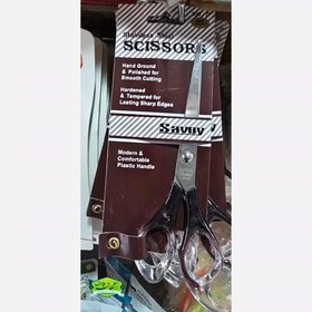 تصویر قیچی آرایشگاهی دسته عسلی 