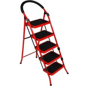 تصویر نردبان 5 پله بلندا مدل B.O5s BOLANDA step ladder-5 Model B.O5s