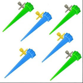 تصویر ابپاش قطره ای گلدان 6 عددی 