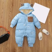 تصویر کاپشن سرهمی blue 