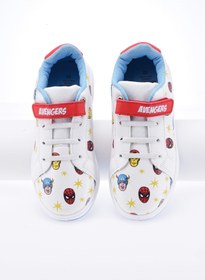 تصویر کفش ورزشی کامیک کیکس از برند اوربان هال برای پسران با طرح مارول کامیکس برند marvel Comic Kicks by UrbanHaul Marvel Comics Sneakers For Boys