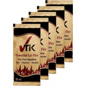 تصویر ژل آتش زا ویتک بسته ۵ عدد 