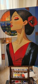 تصویر تابلو نقاشی رنگ روغن برای مشاهده مدل‌های بیشتر و دریافت لیست قیمت ، تماس بگیرید