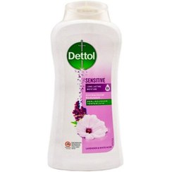 تصویر شامپو بدن دتول Dettol مدل Sensitive (بنفش) وزن 300 گرم 