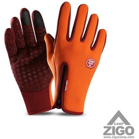 تصویر دستکش وینداستاپر HKXY مدل L208 با تاچ سر انگشتان 