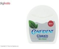 تصویر نخ دندان کلاسیک کانفیدنت ۵۰ متر 