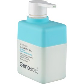 تصویر ژل شستشوی صورت مناسب پوست خشک و حساس حجم 200 میلی لیتر ژنو بایوتیک Geno Biotic Cleansing Gel For Facedry And Sensitive 200 ml