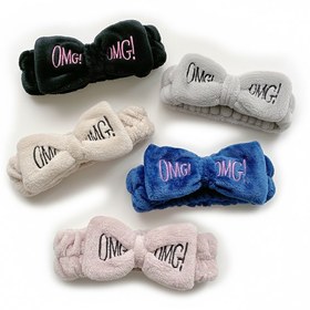 تصویر هدبند حوله ای 