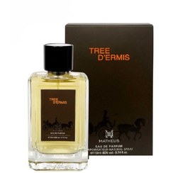 تصویر ادکلن زنانه متئوس مدل tree d ermis حجم 110mL 