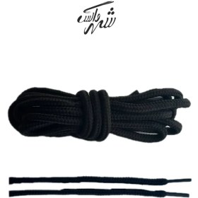 تصویر بند کفش گرد مشکی – کد ۲۹ 