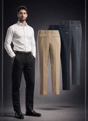 تصویر شلوار مردانه کلاسیک سوئیسی درجه یک - سایز 