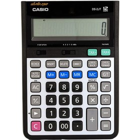 تصویر ماشین حساب کاسیو مدل DS-2JT ا Casio DS-2JT Calculator Casio DS-2JT Calculator