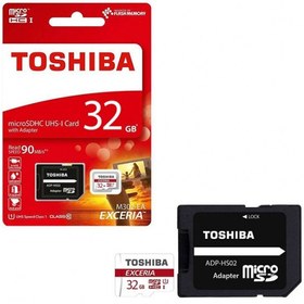 تصویر رم میکرو اس‌دی 32 گیگابایت Toshiba 32GB EXCERIA M302 microSDHC Class 10 