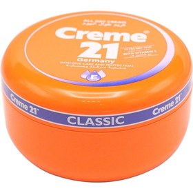 تصویر کرم مرطوب کننده دست و بدن Creme 21 مدل Classic آبرسان قوی حجم 250 میل 