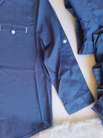 تصویر پیراهن پسرانه جین برند او وی اس سایزبندی 1 تا 4 سال - 2 تا 3 سال Jeans brand OVS boy's shirt, size 1 to 4 years