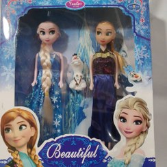 تصویر عروسک السا وانا مفصلی 