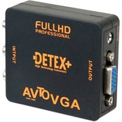 تصویر تبدیل Detex+ Detex+ VGA to AV converter