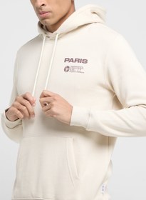 تصویر هودی با جزئیات جیب کشی برنی برند only & sons Bernie Drawstring Pocket Detail Hoodie