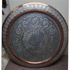 تصویر سینی قلم کاری قدیمی 