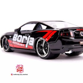 تصویر ماکت ماشین فلزی فورد موستانگ جی تی ۲۰۱۰ جادا ۱:۲۴ Ford Mustang Gt 2010 Jada 1:24