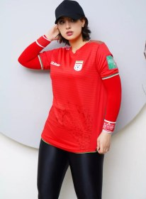 تصویر پیراهن دوم تیم ملی ایران زنانه2021 