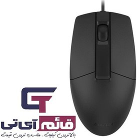 تصویر ماوس ای فورتک مدل OP330S با سیم سایلنت 