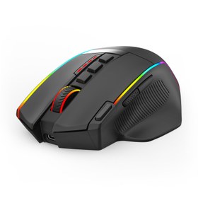 تصویر موس بی سیم گیمینگ ردراگون SWAIN M915 RGB-WL مشکی REDRAGON SWAIN M915 RGB-WL RGB Wired/Wireless Gaming Mouse Black