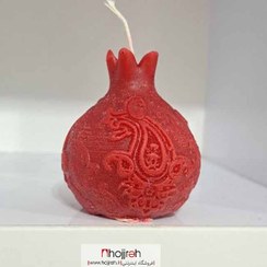 تصویر شمع انار قرمز شب یلدا کد SNV31 