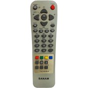 تصویر کنترل تلویزیون صنام ولوم بالا SANAM TVC-021R-A SANAM TVC-021R-A Remote control