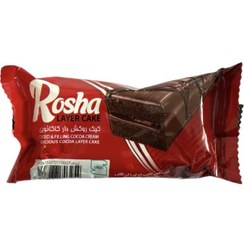 تصویر کیک کاکائویی روکشدار نظری وزن ۳۵ گرم 