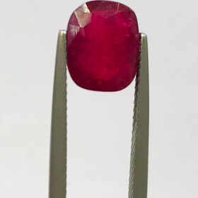 تصویر نگین یاقوت سرخ سایز 10*8 