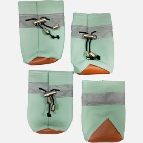 تصویر کفش چرم سگ و گربه سایز L 