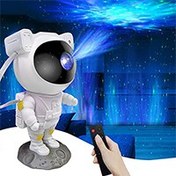 تصویر پروژکتور نوری اتاق خوابGalaxy Light Star Projector Galaxy Light for Bedroom, Starry Night with Music Speaker, Voice/Remote Control, Timer, Ocean Wave Kids, Adults, Ceiling, Room Decor