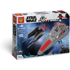 تصویر لگو ۳۸۸ قطعه طرح سفینه استار وارز BT 