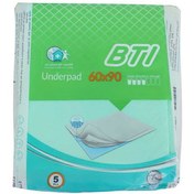 تصویر زیر انداز بیمار بی تی ای سایز 90-60 بسته 10 عددی BTI 60 90 patient mattress