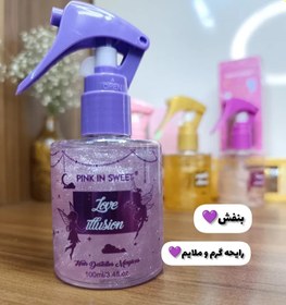 تصویر عطر موی شاین دار فیلوسوفی Pink IN Sweet 