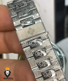 تصویر ساعت مچی مردانه پتک فیلیپ ناتیلوس اتومات حکاکی Patek Philippe NUATILOS 01064 