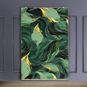 تصویر فرش چاپی طرح برگ کد h375 